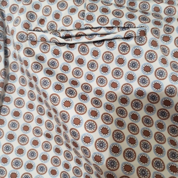 J. Crew. City Fit Crop Pants with Design. Size 6. Crop. Trousers. Brown … - Picture 4 of 8